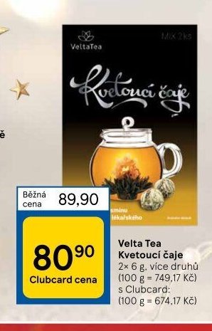 Velta Tea Kvetoucí čaje