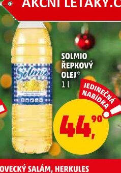 Solmio řepkový olej 1 l