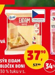 Sýr Eidam bloček Boni 250 g