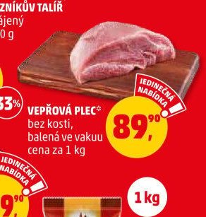 Vepřová plec 1 kg