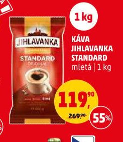 Káva Jihlavanka Standard 1 kg