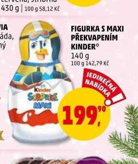 FIGURKA S MAXI PŘEKVAPENÍM KINDER