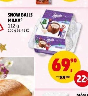 SNOW BALLS MILKA