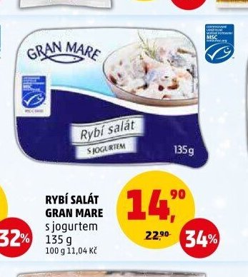 Rybí salát Gran Mare