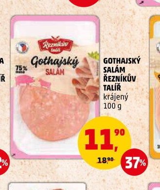 GOTHAJSKÝ SALÁM ŘEZNÍKŮV TALÍŘ