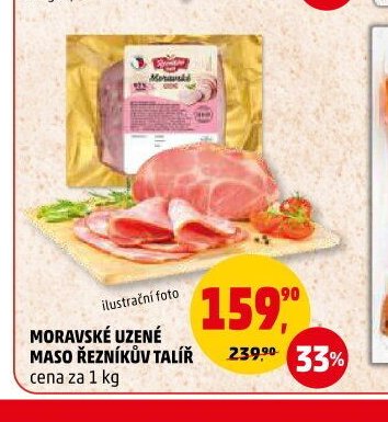 MORAVSKÉ UZENÉ MASO ŘEZNÍKŮV TALÍŘ