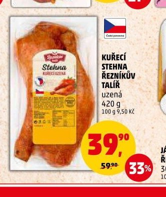 KUŘECÍ STEHNA ŘEZNÍKŮV TALÍŘ