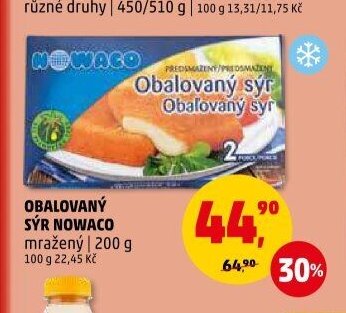 OBALOVANÝ SÝR NOWACO