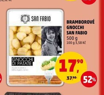 BRAMBOROVÉ GNOCCHI SAN FABIO