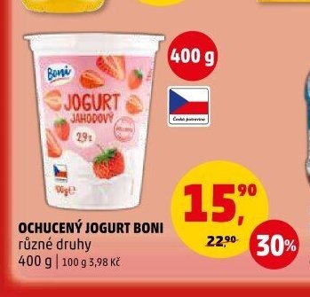 OCHUCENÝ JOGURT BONI