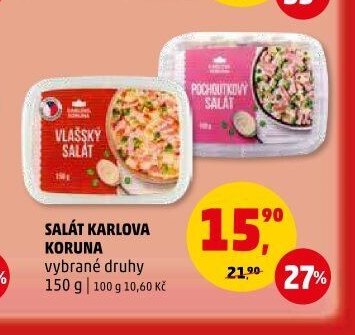 SALÁT KARLOVA KORUNA