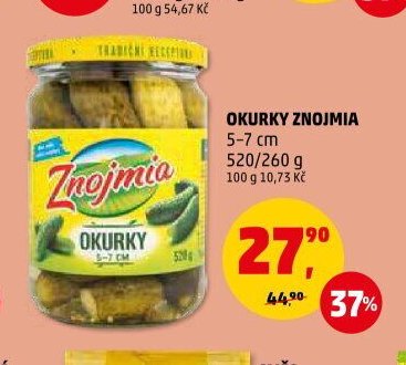 OKURKY ZNOJMIA