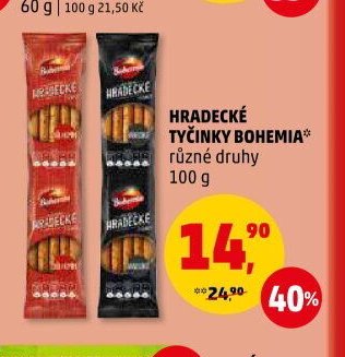 HRADECKÉ TYČINKY BOHEMIA