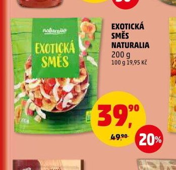 EXOTICKÁ SMĚS NATURALIA