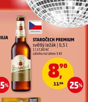 Staročech Premium světlý ležák