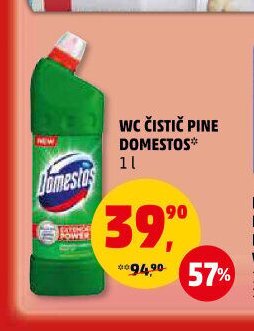 WC čistič Pine Domestos