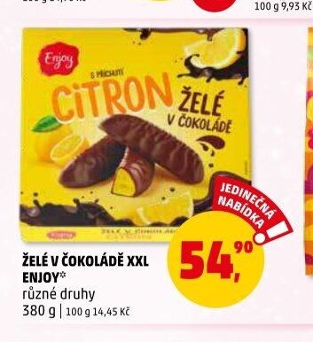 ŽELÉ V ČOKOLÁDĚ XXL ENJOY