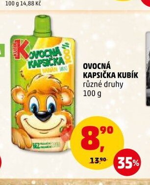 OVOCNÁ KAPSIČKA KUBÍK