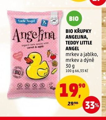 BIO KŘUPKY ANGELINA, TEDDY LITTLE ANGEL