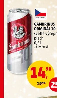 Gambrinus Originál 10