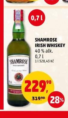 Shamrose Irish Whiskey