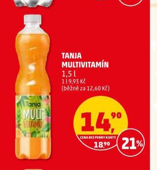 TANJA MULTIVITAMÍN 1,5 l