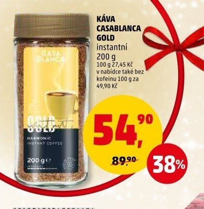 KÁVA CASABLANCA GOLD instantní
