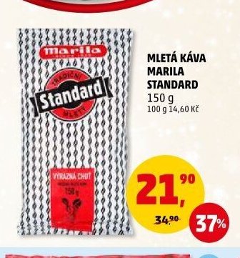 MLETÁ KÁVA MARILA STANDARD