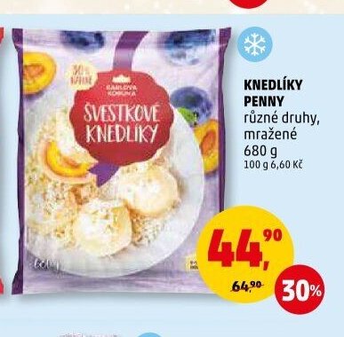 KNEDLÍKY PENNY ŠVESTKOVÉ