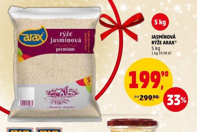 Jasmínová rýže Arax 5 kg