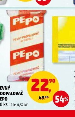 PEVNÝ PODPALOVAČ PEPO