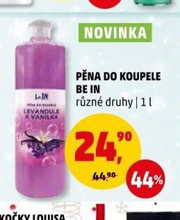 PĚNA DO KOUPELE BE IN