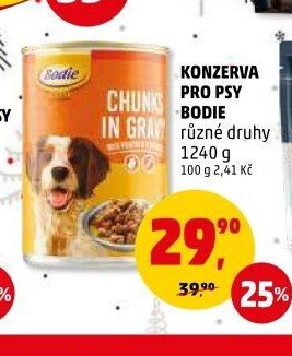 KONZERVA PRO PSY BODIE
