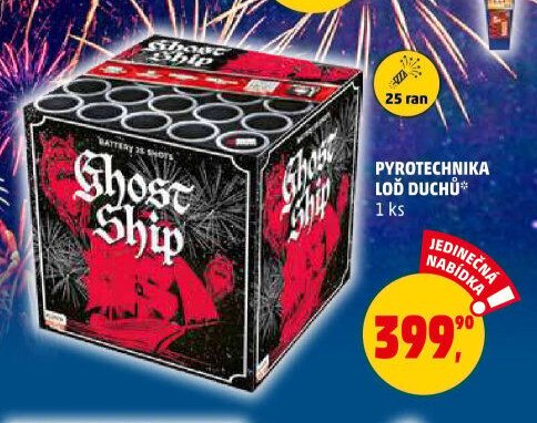 PYROTECHNIKA LOĎ DUCHŮ