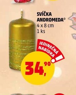 SVÍČKA ANDROMEDA