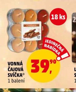 VONNÁ ČAJOVÁ SVÍČKA