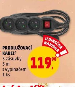 PRODLUŽOVACÍ KABEL