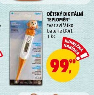 Dětský digitální teploměr