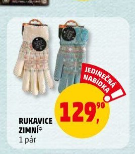 Rukavice zimní