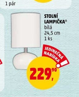 Stolní lampička