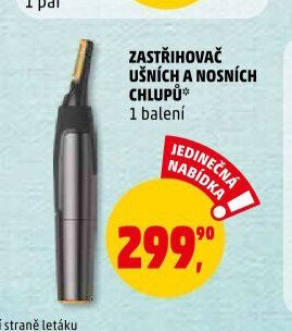 Zastřihovač ušních a nosních chlupů
