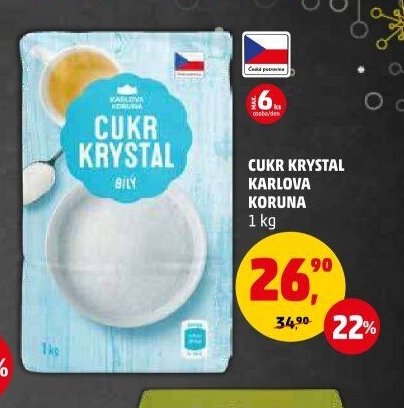 Cukr krystal Karlova Koruna