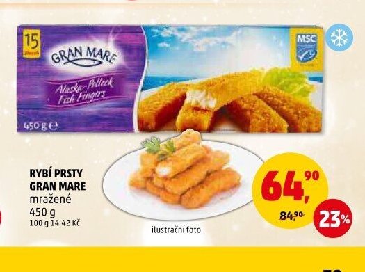Rybí prsty Gran Mare