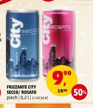 FRIZZANTE CITY SECCO/ROSATO