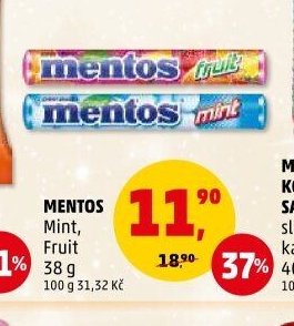 MENTOS Mint, Fruit