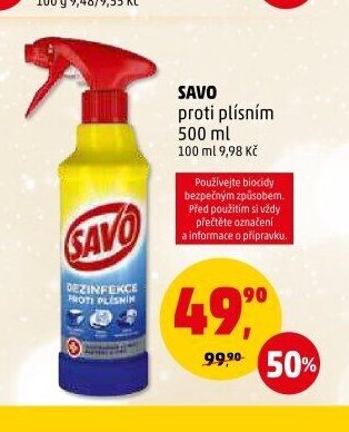 SAVO proti plísním