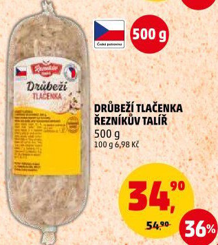 Drůbeží tlačenka Řezníkův talíř