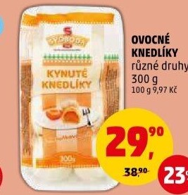 Kynuté knedlíky ovocné Svoboda Blučina