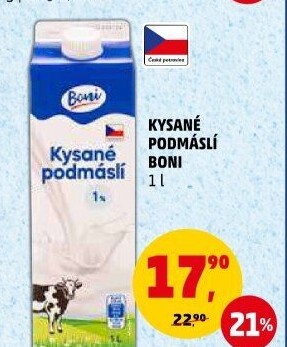 Nápoj podmáslí kysané Boni