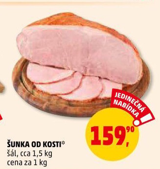 Šunka od kosti šál